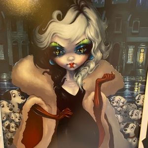 Cruella DeVille Matted Portrait